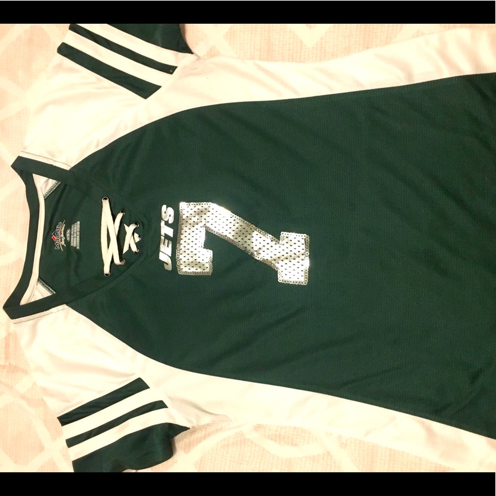 Women’s Jets jersey #7 Smith so med
